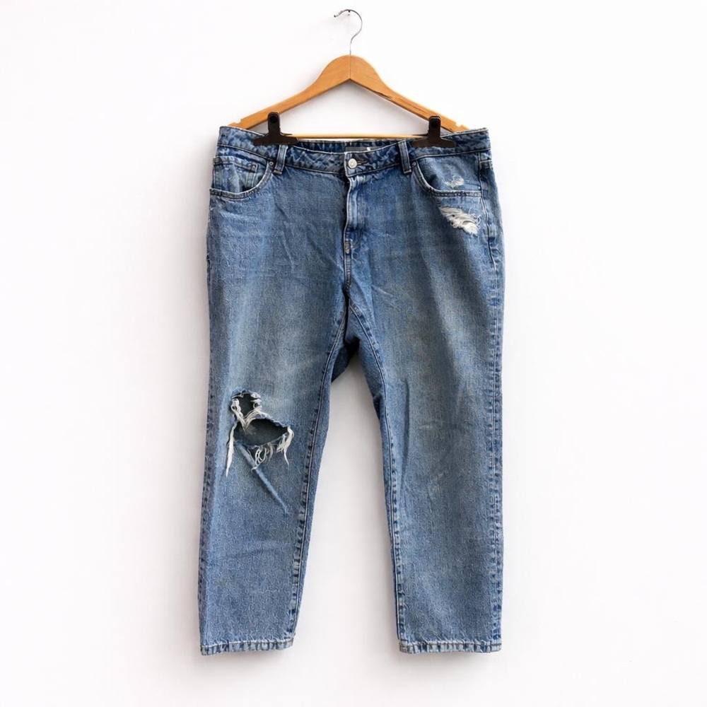 Denver Hayes Light Blue Curvy Crop Jeans